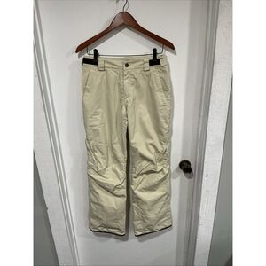 Orage Women's Ski Snowboard Snow Pants, Size 6, Cream, Adjust Waist